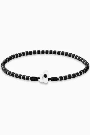 MIANSAI Kato Onyx Bracelet in Sterling Silver