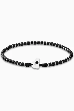 MIANSAI Kato Onyx Bracelet in Sterling Silver