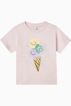 Stella McCartney Ice Cream Cone Graphic-print T-shirt in Cotton