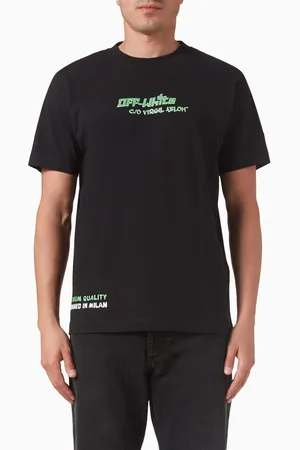 OFF-WHITE Barber 2 T-shirt in Cotton