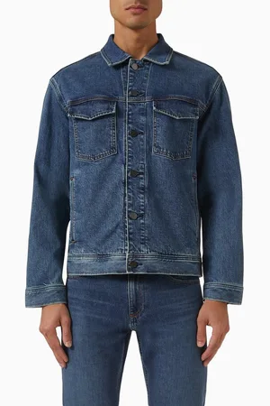 THEORY City Trucker Jacket in Stretch-denim