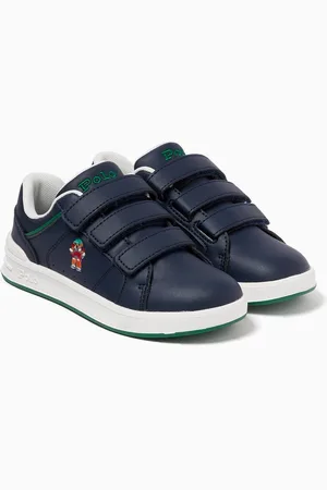Ralph Lauren Heritage Court IV EZ Sneakers in Faux Leather