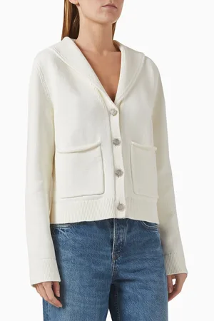 12 STOREEZ Cape Cardigan in Cotton-knit