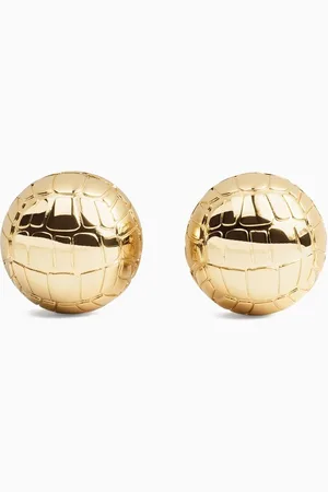 Jacquemus Les Boucles Salon Earrings in Brass