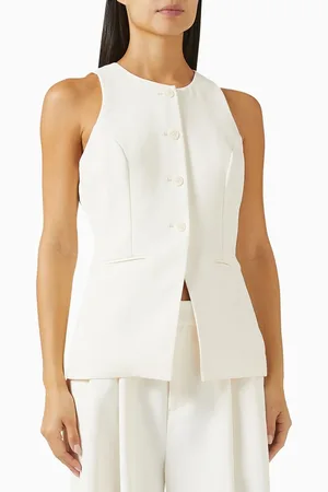 GOOD AMERICAN Luxe Suiting Sculpted Vest