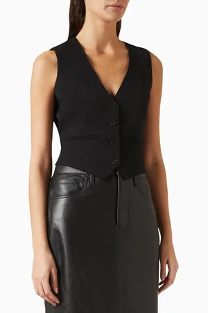 WARDROBE.NYC Single-breasted Waistcoat in Wool