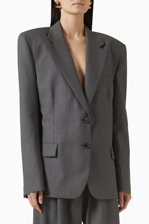 MAGDA BUTRYM Oversized Blazer in Lamb Wool Blend
