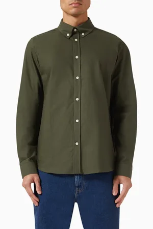 Les Deux Konrad Oxford Shirt in Cotton