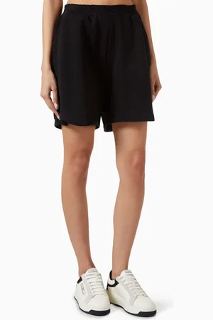 Emporio Armani Embroidered Eagle Logo Shorts