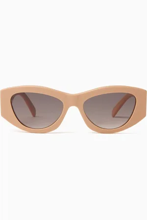 Céline Triomphe Geometric Sunglasses in Acetate