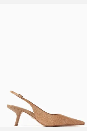 Sam Edelman Bianka 60 Slingback Mules in Raffia