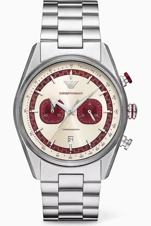 Emporio Armani Racer Chronograph Stainless Steel Watch, 42mm