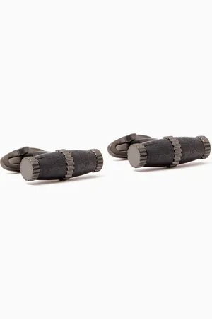 MONTEGRAPPA Time Gear Cufflinks in Metal