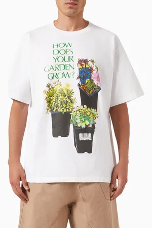 J.W.Anderson Flower Pot Print T-shirt in Cotton