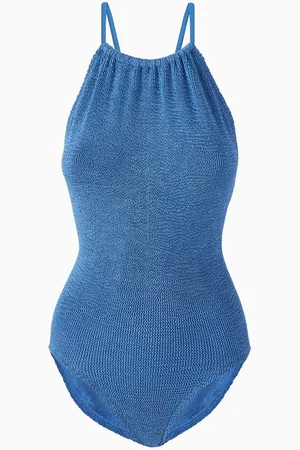 Hunza G Portia One-piece Swimsuit in Original Crinkle™