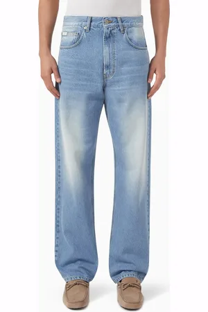 Foret Heath Straight-leg Jeans in Cotton-denim