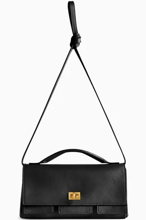 Balenciaga Small Bel Air Clutch Bag in Calfskin