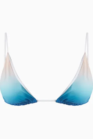 Casablanca Ombre Print Bikini Top