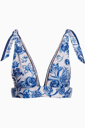 Agua Bendita Laurie Bikini Top in Recycled Polyester Blend