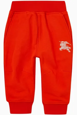Burberry Logo Sweatpants in Cotton