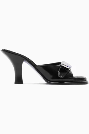 Burberry Bay 70 Mules in Leather