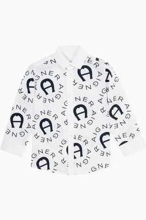 Aigner Logo-print Shirt in Cotton