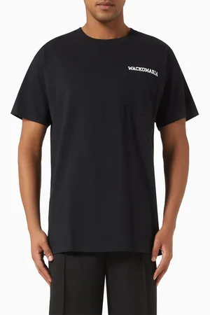Wacko Maria X Keith Haring Pocket Type-1 T-shirt in Cotton