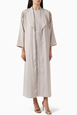 Ruya Bead-embellished Abaya Set