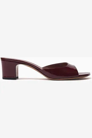 PARIS TEXAS Lara 50 Mule Sandals in Patent Leather