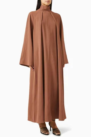 12 STOREEZ High-neck Kaftan in Çeramica