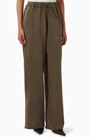 Acne Studios Logo Sweatpants in Cotton
