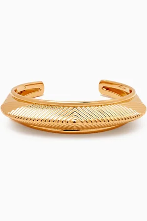 Missoma Hera Dome Ridge Statement Cuff Bracelet