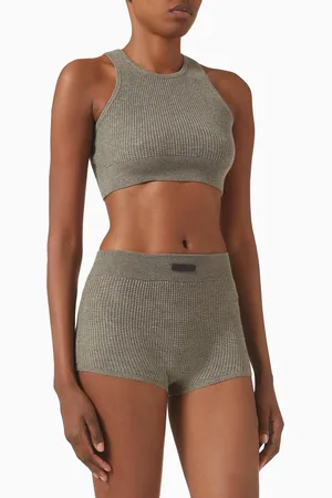 FEAR OF GOD Waffle Sports Tank Top in Nylon-blend Knit