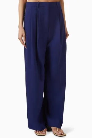 COS Wide-Leg Tailored Twill Trousers