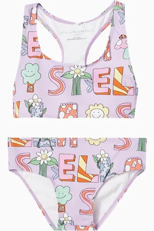 Stella McCartney Logo-print Two-piece Swimsuit
