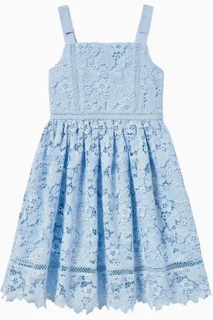 Self-Portrait Butterfly-lace Midi Dress