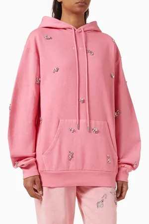 Des Phemmes Crystal-embellished Hoodie