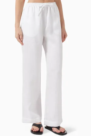 ASCENO Aurelia Pants in Linen