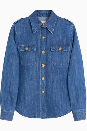VALENTINO GARAVANI Button-up Shirt in Denim