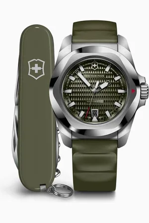 Victorinox I.N.O.X. Automatic Watch & Swiss Army Knife Set