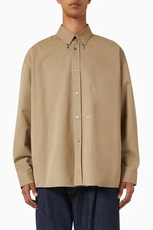 STUDIO NICHOLSON Ruskin Shirt in Technical Twill
