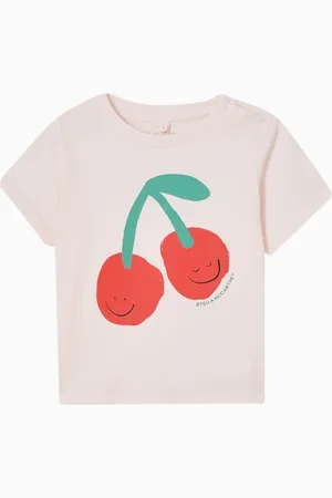 Stella McCartney Cherry Graphic-print T-shirt in Cotton