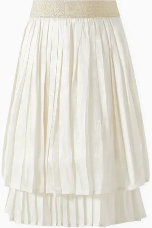 Karl Lagerfeld Double Pleated Skirt