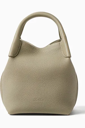 Loro Piana Micro Bale Bag in Calfskin Leather