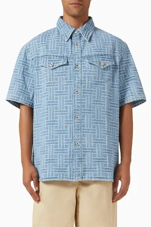 Kenzo Weave Shirt in Denim