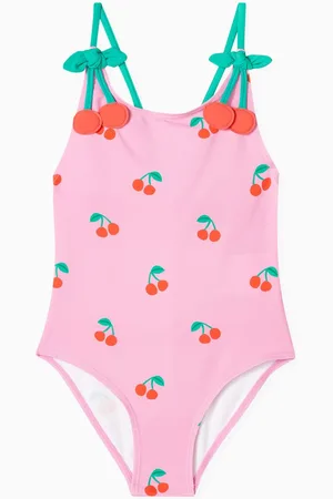 Stella McCartney Cherry-applique One-piece Swimsuit