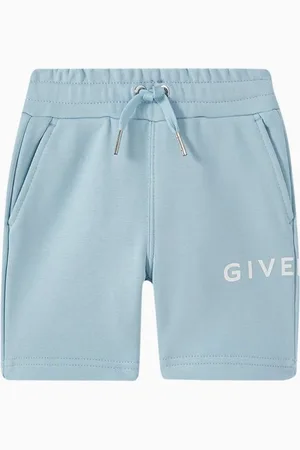 Givenchy Embroidered Logo Shorts in Fleece