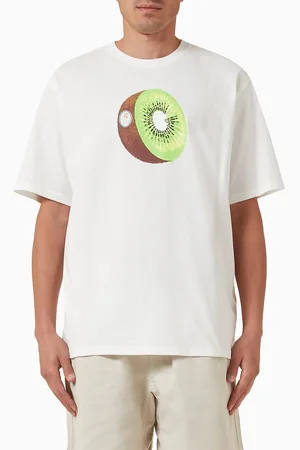 Gramicci Kiwi T-shirt in Cotton-jersey