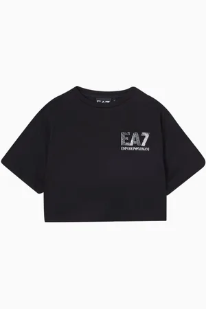 Emporio Armani Logo T-shirt in Cotton
