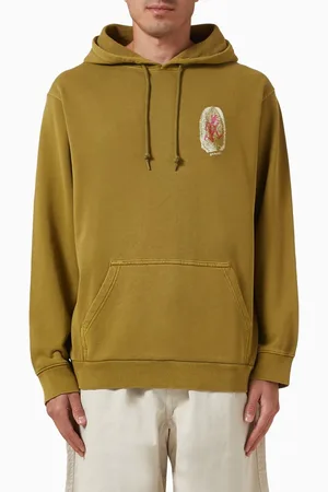 Gramicci Thumbprint Hoodie in Cotton-fleece